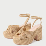 Loeffler Randall - Liza Natural Platform Sandal