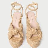 Loeffler Randall - Liza Natural Platform Sandal