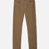 FRAME - L'Homme Slim Brushed Twill -- Dark Tan