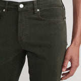 FRAME - L'Homme Slim Brushed Twill -- Olive