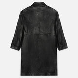 FRAME - Leather Parka -- Black