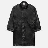 FRAME - Leather Parka -- Black