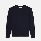 FRAME - Cashmere Crewneck Sweater -- Navy