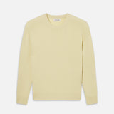 FRAME - Cashmere Crewneck Sweater -- Pale Yellow
