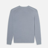 FRAME - Cashmere Crewneck Sweater -- Smoky Blue