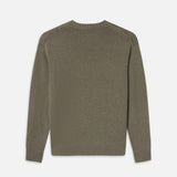 FRAME - Cashmere Crewneck Sweater -- Smoky Green