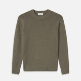 FRAME - Cashmere Crewneck Sweater -- Smoky Green
