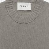 FRAME - Cashmere Crewneck Sweater -- Stone Beige