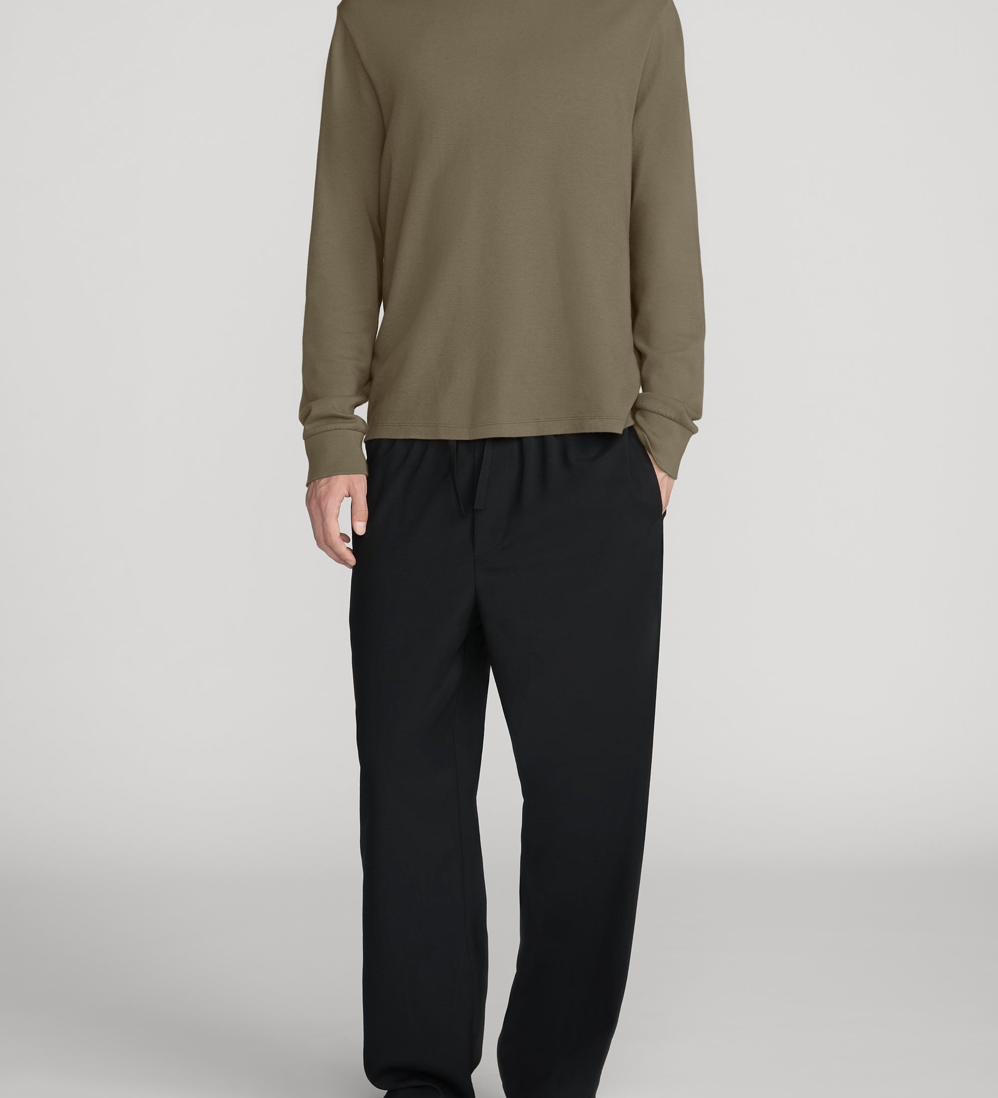 FRAME - Duo Fold Long Sleeve Tee