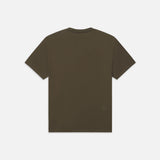 FRAME Logo Tee -- Dark Olive