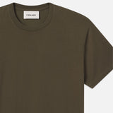 FRAME Logo Tee -- Dark Olive