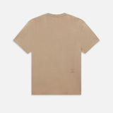Frame Logo Tee -- Latte Brown