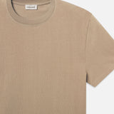 Frame Logo Tee -- Latte Brown