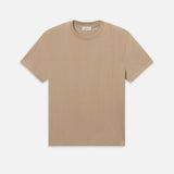 Frame Logo Tee -- Latte Brown