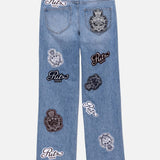 FRAME - Ritz Men's Wide Leg Jean -- Saint-Rustique