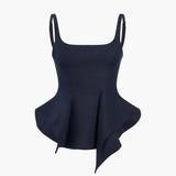 Khaite - Loa Top in Dark Navy