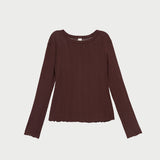 Loeffler Randall - Lolo Pointelle Long-Sleeve Tee