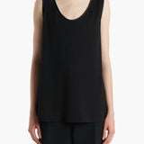 Khaite - Longo Top in Cream and Black