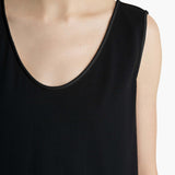 Khaite - Longo Top in Cream and Black