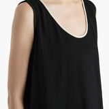 Khaite - Longo Top in Cream and Black