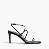 Khaite - Loop Sandal in Black Leather