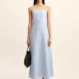Posse - LORI DRESS - SILVER BLUE