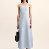 Posse - LORI DRESS - SILVER BLUE