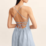 Posse - LORI DRESS - SILVER BLUE