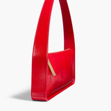 Khaite - Lori Baguette Bag in Rebel Crackle Patent Leather