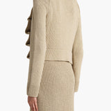 Khaite - Lorrai Cardigan in Beige