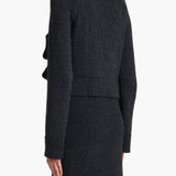 Khaite - Lorrai Cardigan in Black