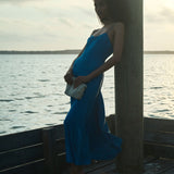DÔEN - LORRAINE DRESS -- BLUE TOURMALINE