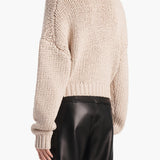 Khaite - Lotta Cardigan in Parchment