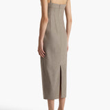 Khaite - Lotte Dress in Sepia