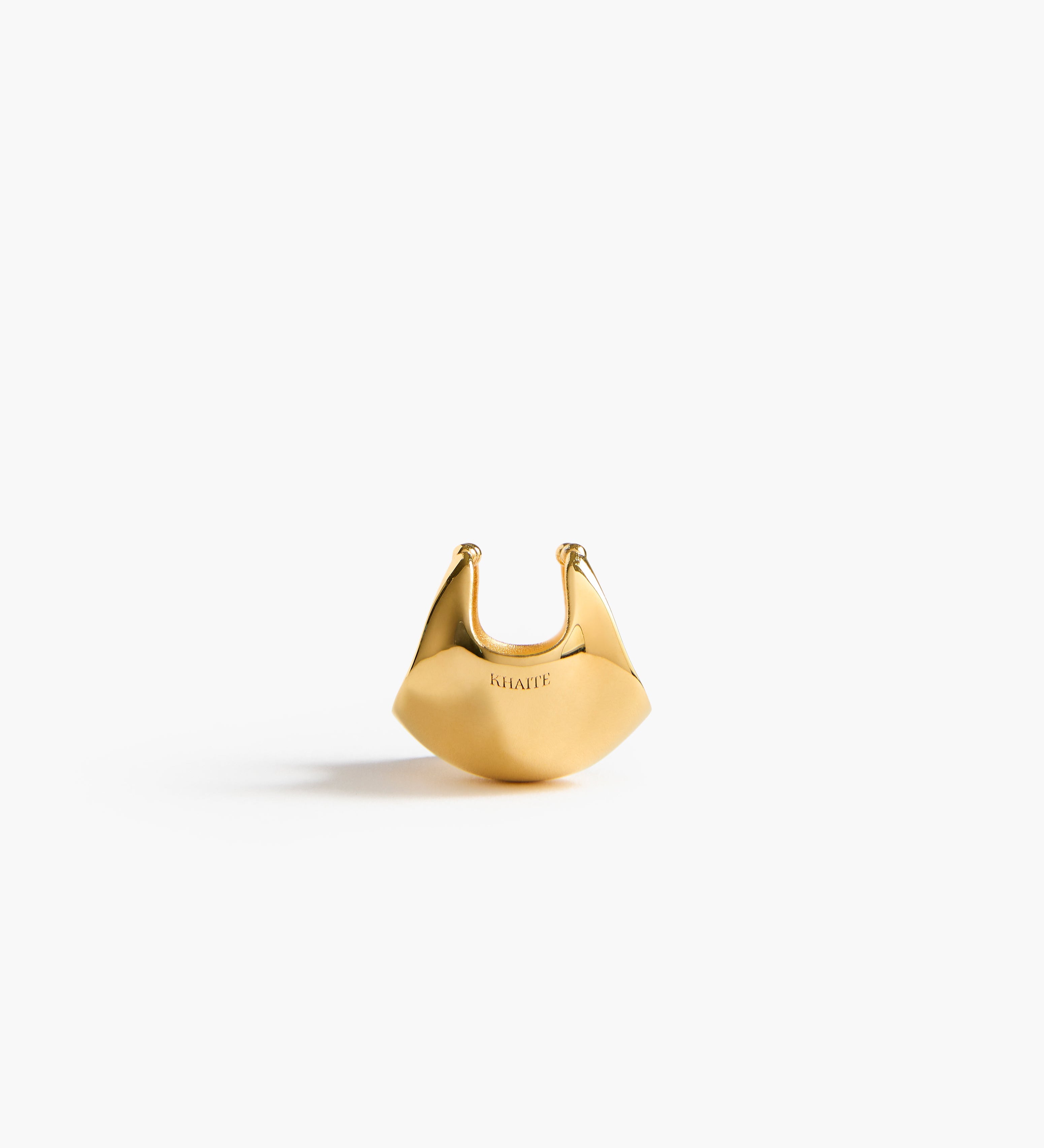 Khaite - Lotus Ear Cuff in Gold