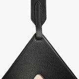 Khaite - Medium Lotus Tote in Black Leather and Natural Canvas
