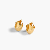 Khaite - Medium Lotus Earrings in Gold