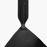 Khaite - Mini Lotus Tote in Black Pebbled Leather