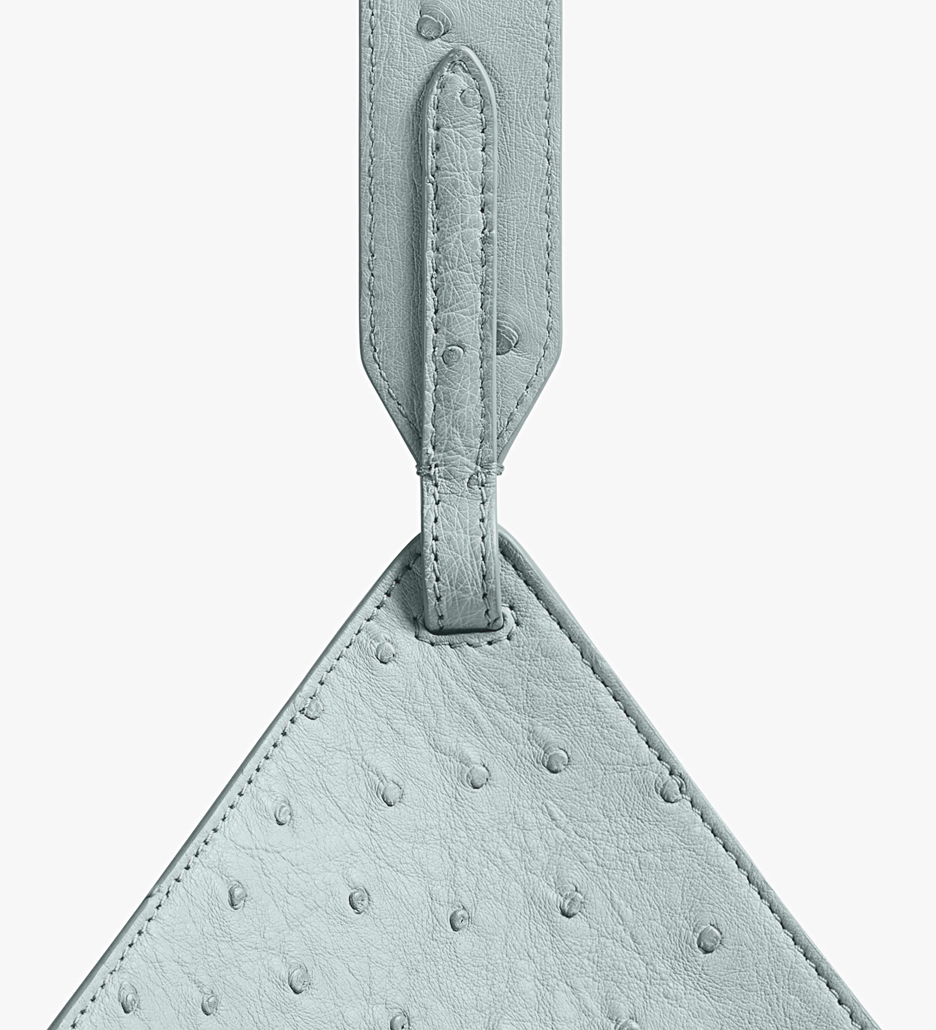 Khaite - Mini Lotus Tote in Frost Ostrich