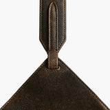 Khaite - Mini Lotus Tote in Natural and Black Distressed Leather