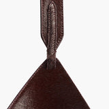 Khaite - Mini Lotus Tote in Rouge Noir Suede and Haircalf