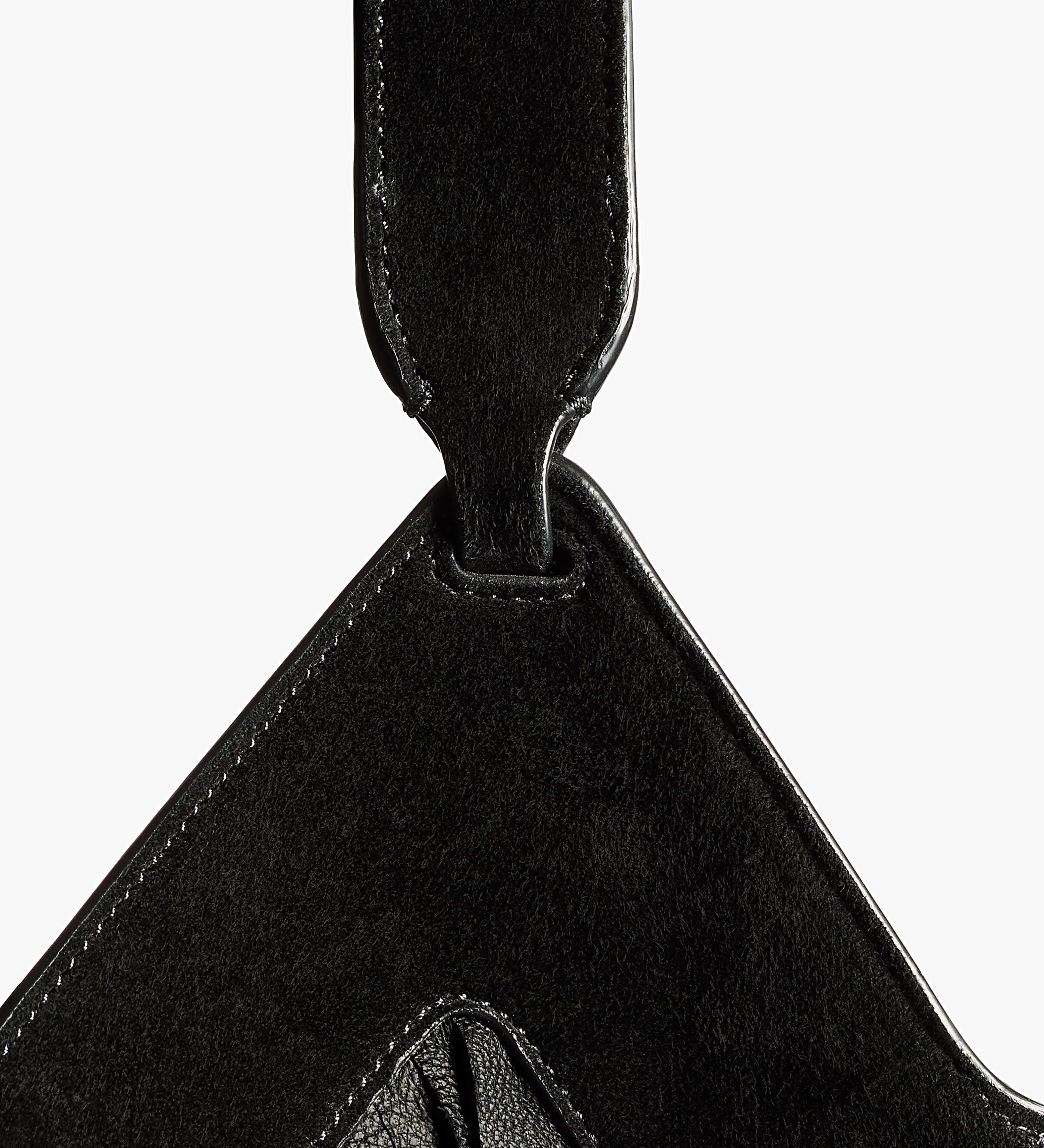 Khaite - Nano Lotus Fringe Tote in Black