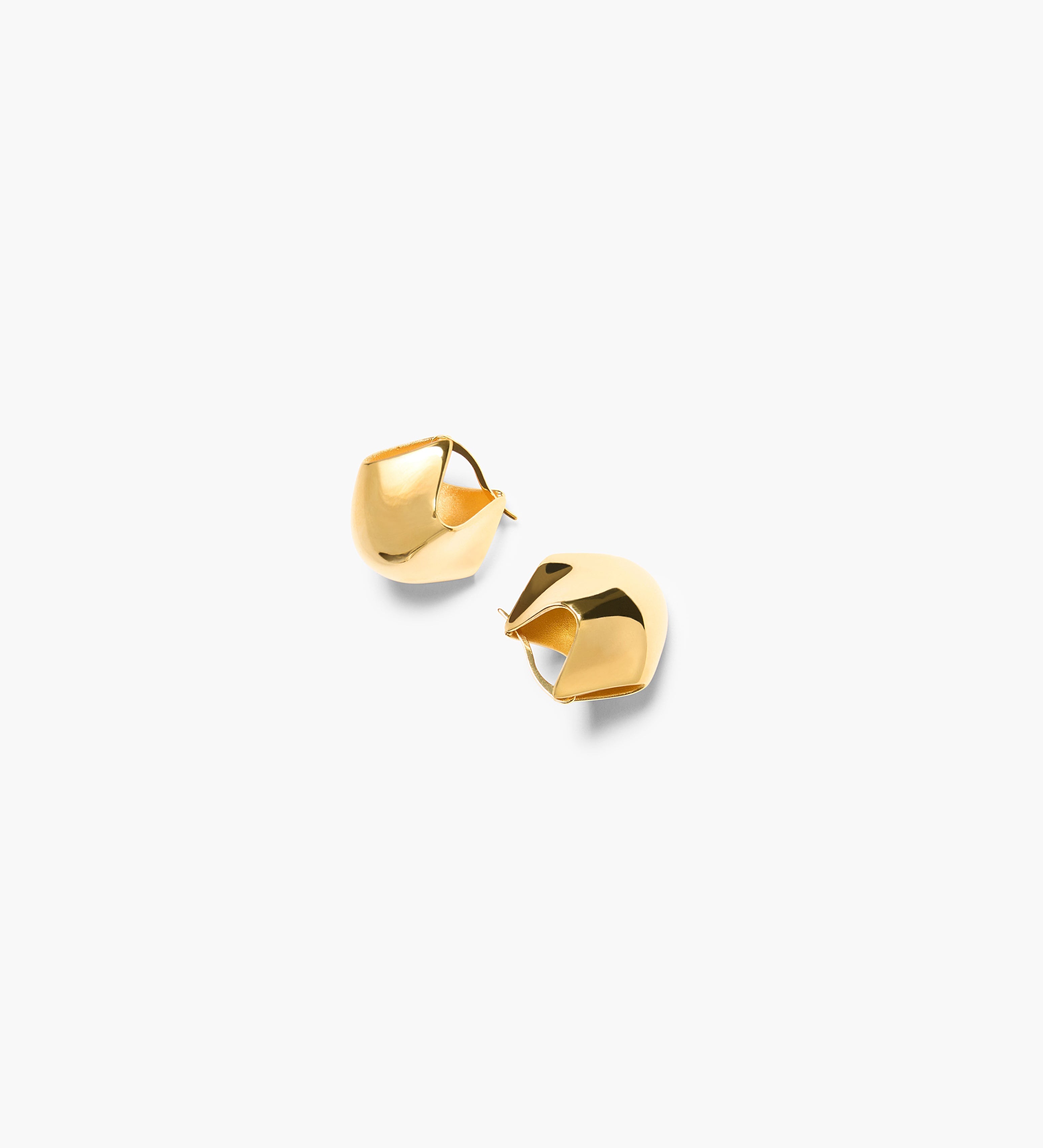 Khaite - Small Lotus Earrings in Gold