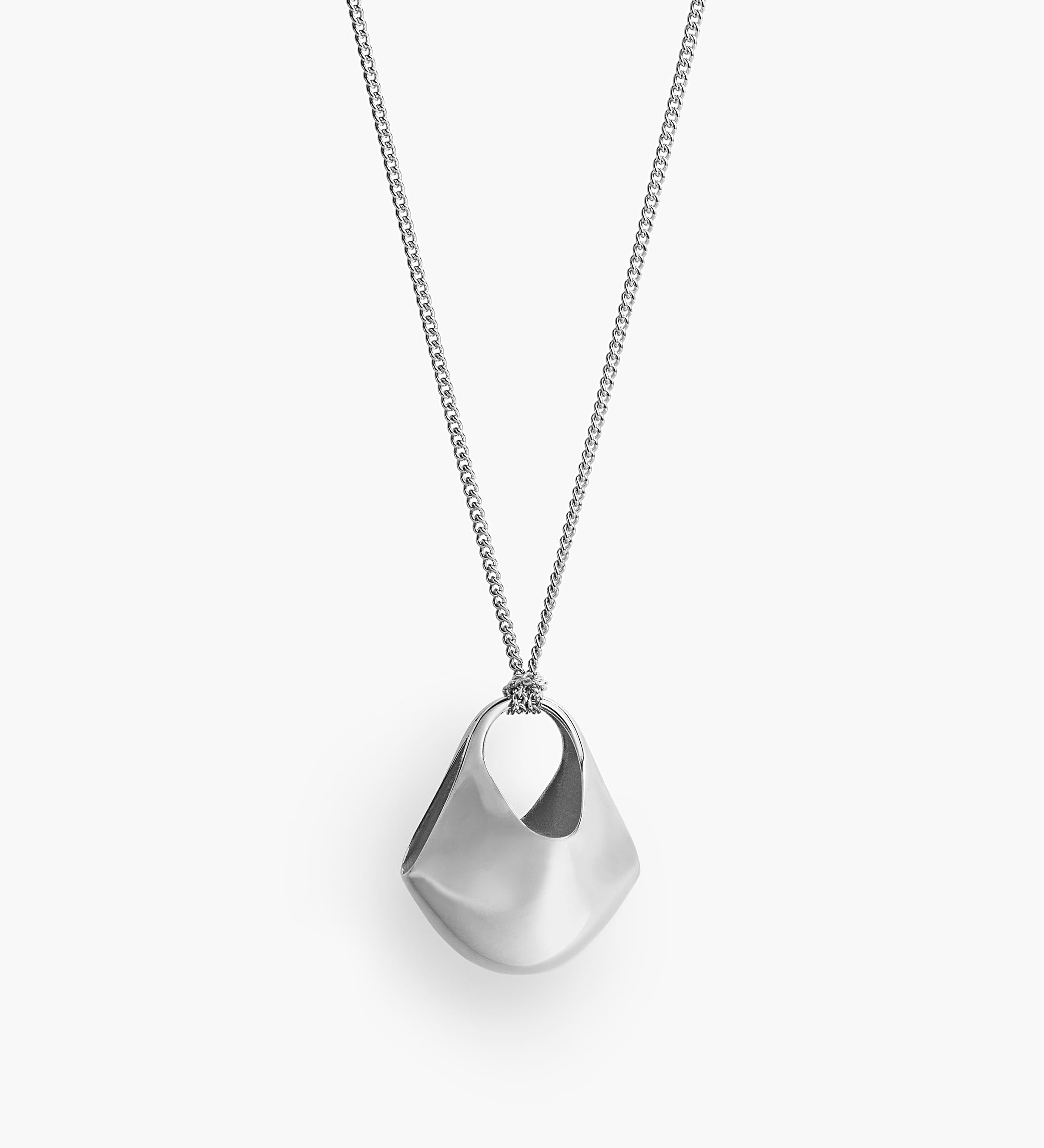 Khaite - Small Lotus Pendant in Silver