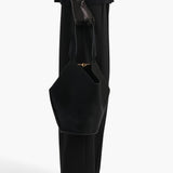 Khaite - Small Lotus Tote in Black Haircalf