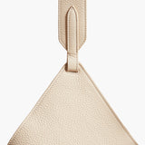 Khaite - Medium Lotus Tote in Dark Ivory Pebbled Leather