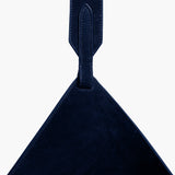 Khaite - Medium Lotus Tote in Midnight Suede