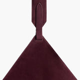 Khaite - Medium Lotus Tote in Rouge Noir Suede