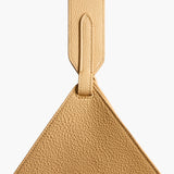 Khaite - Small Lotus Tote in Wheat Pebbled Leather