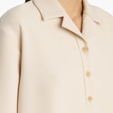 Khaite - Loucin Top in Ivory Glow
